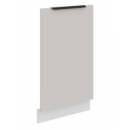 Front 45 cm do zabudowy zmywarki kaszmir + biały CAROL ZM 713x446
